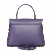 Geanta dama din piele naturala DiAmanti Cesara Violet Deschis